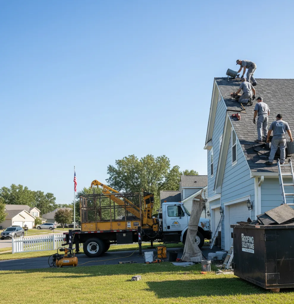 Roof Repair in Waterford Works